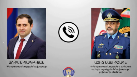 ՀՀ և Իրանի պաշտպանության նախարարները հեռախոսազրույցի ընթացքում քննարկել են համագործակցության օրակարգային հարցեր