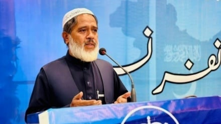 « امت واحده- جبهه عزت اسلامي» غونډې کښې ګډون کونکي : ایران د اسلامي نړۍ په زخمونو باندې یو مرهم دی