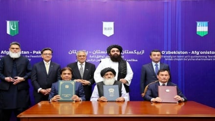 توافقنامه خط آهن سه‌جانبه میان افغانستان، ازبکستان و پاکستان در کابل امضا شد