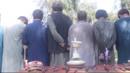 یک گروه از سارقان مسلح در ننگرهار بازداشت شد