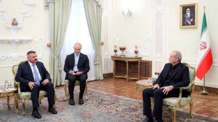 Пезешкиан на встрече с министром внутренних дел Ирака: Сионистский режим — это проект имперской системы, направленный на разграбление ресурсов и раскол региона