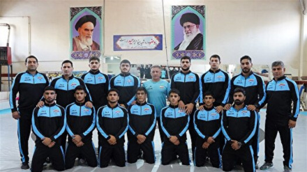 قهرمانی تیم کشتی آزاد جوانان ایران در آسیا 