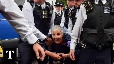 Ajuza wa miaka 83 atiwa nguvuni UK kwa kupinga mauaji ya kimbari ya Ghaza