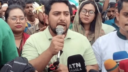 গণতান্ত্রিক একটি বাংলাদেশ গড়ার স্বপ্ন দেখছি: নাহিদ ইসলাম