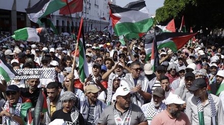 Wananchi wa Morocco, Tunisia na Iraq waandamana kuwaunga mkono watu wa Gaza 