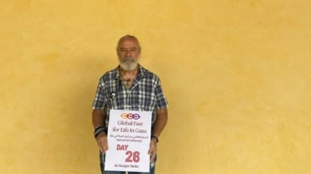 רופא ספרדי ממשיך בשביתת הרעב שלו בבריסל במחאה על הטבח בעזה