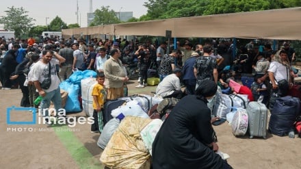 خروج مهاجران افغانستانی غیرمجاز در مرز دوغارون