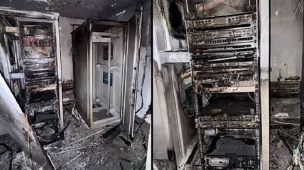 Israeli security center destroyed in unexplained fire amid media silence
