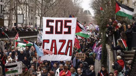 La manifestation des Parisiens contre le génocide et la famine à Gaza