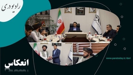 دیدار رایزن فرهنگی حکومت سرپرست افغانستان با معاون برون مرزی صدا و سیما 