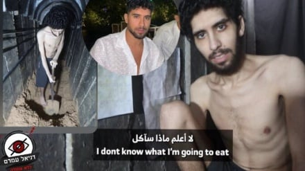 اسیر صهیونیست گرسنه در باریکه غزه: شاید در گور تونل دفن شوم