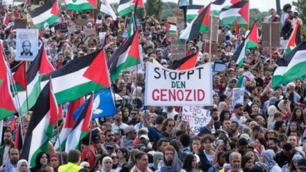 Grandi marce dei sostenitori della Palestina in Europa per chiedere la fine del genocidio a Gaza
