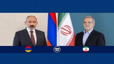 پزشکیان خطاب به پاشینیان: راه‌گذر قفقاز باید مسیر صلح باشد نه ابزار سلطه‌ بیگانگان