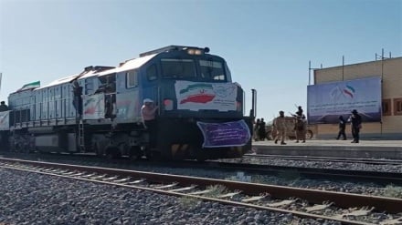 افزایش چشمگیر انتقالات ریلی از طریق خط آهن خواف - هرات