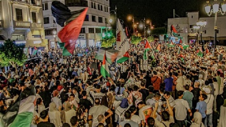 אלפי מרוקאים הפגינו במרקש ובטנג'יר נגד ההשמדה וההרעבה בעזה