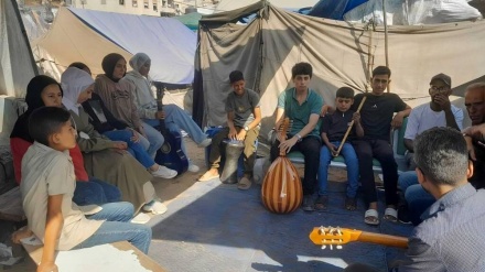 À Gaza, des cours de musique pour conjurer la guerre