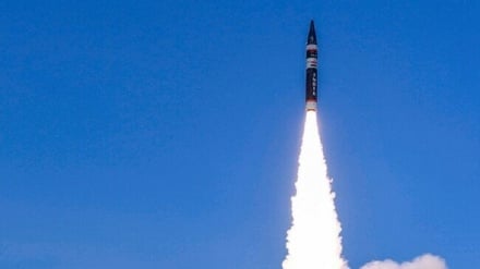 भारत ने एक परमाणु मिसाइल का परीक्षण किया