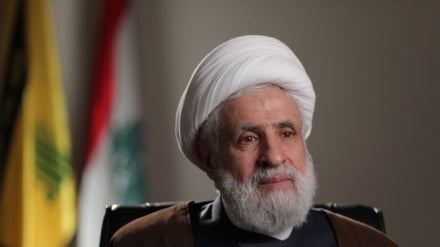 قدردانی دبیر کل حزب‌الله لبنان از حمایت‌های جمهوری اسلامی ایران  در دیدار با علی لاریجانی