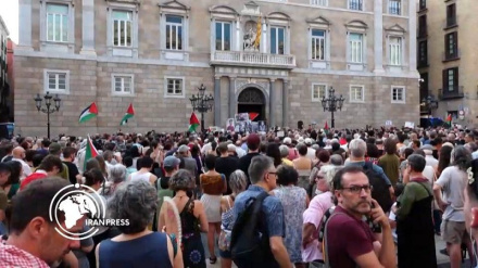 Mamia waandamana Barcelona kupinga mauaji ya kimbari ya Israel Gaza