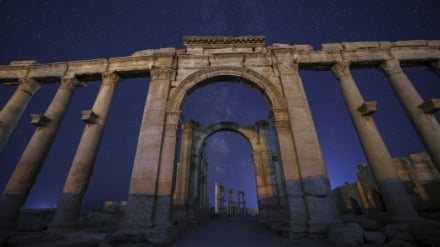 Ten events; ten photos | From the starry nights of Palmyra, Syria to unveiling of Statue of Arash Kamangir in Kerman, Iran