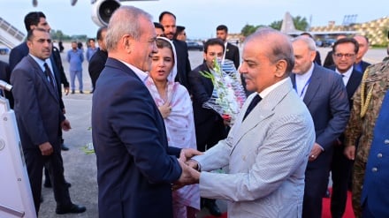 سعدی‌خوانی شهباز شریف در نشست خبری مشترک با پزشکیان