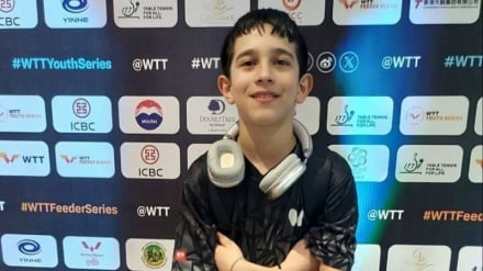 El nuevo genio iraní del tenis de mesa gana el Campeonato Esperanzas Asiáticas   