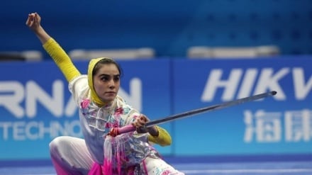 World gold medal goes to Iranian female wushu athlete