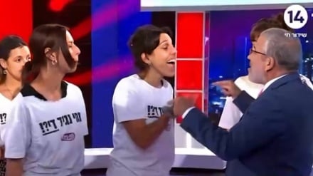 i24NEWS : des anti-guerre interrompent un direct en studio/Israël menace les pays hôtes du Hamas