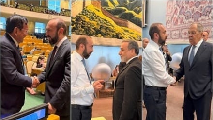Արարատ Միրզոյանը «ոտքի վրա» զրուցել է Ռուսաստանի եւ Իրանի ԱԳ նախարարների հետ