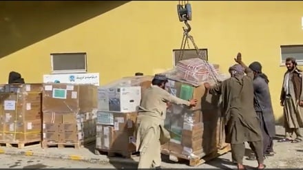 کمک های طبی هلال احمر بین المللی به شفاخانه حوزوی پکتیا