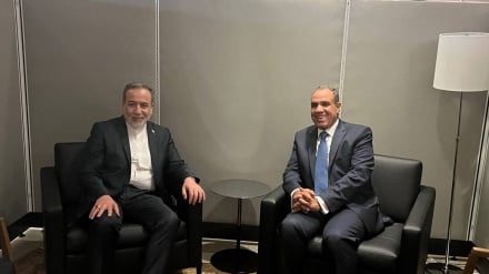 وزیران امور خارجه ایران و مصر دیدار کردند