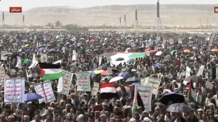 Yemenli Göstericiler: İsrail ile Müzakere Faydasızdır / Direniş, İslam Ümmetinin Önündeki Tek Seçenektir