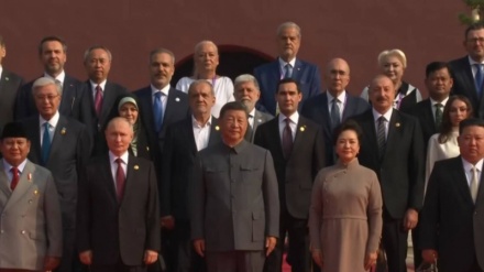 Iranian President Attends 80th Anniversary Celebration of the End of World War II