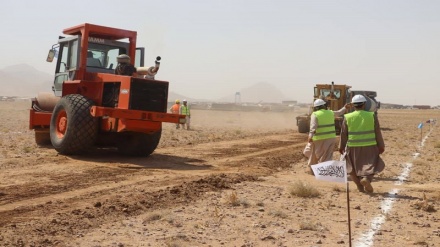 آغاز ساخت آخرین بخش خط آهن خواف- هرات