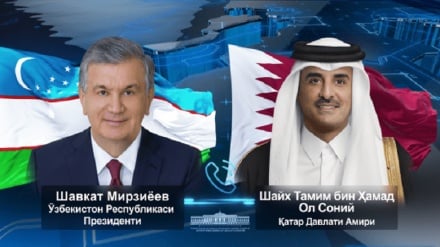Шавкат Мирзиёев Қатар етакчиси билан мулоқот қилди
