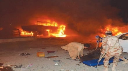 ۵ نظامی پاکستانی در انفجار بمب در بلوچستان کشته شدند