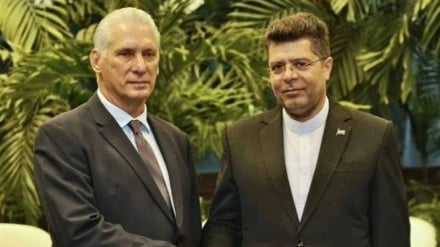 تسلیم استوارنامه سفیر جدید ایران در کوبا به رئیس جمهور این کشور