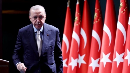 اردوغان: ترکیه د غزې پر وړاندې د ظلم په مقابل کې هیڅکله چوپ نه پاتېږي 