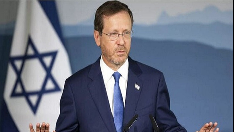 Isaac Herzog, the head of the Zionist regime