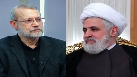 لاریجانی در دیدار با شیخ قاسم: ایران آماده حمایت از لبنان و مقاومت است