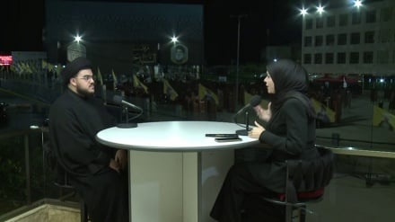 فرزند شهید نصرالله: راه مقاومت ادامه دارد و پرچم آن بر زمین نخواهد ماند