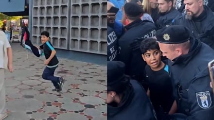 Alman Polisi Neden Filistin Bayrağı Taşıyan Bir Çocuğu Kovalıyor? – Eleştirel Bir Bakış
