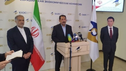 نقشه راه همکاری‌های ایران و اتحادیه اوراسیا در مسکو امضا شد