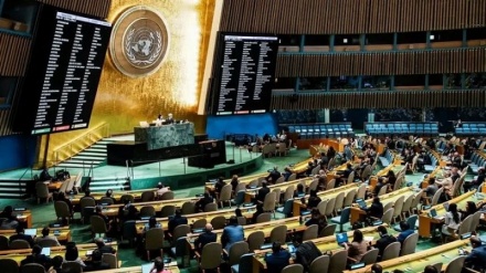 تصویب پیش‌نویس قطعنامه‌ مجمع عمومی سازمان ملل درباره تشکیل کشور فلسطین