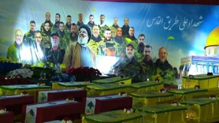 مردم لبنان در سالگرد شهادت سید حسن نصرالله بر تداوم مسیر مقاومت تأکید کردند