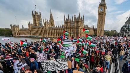 حمایت ۴۴ درصدی مردم بریتانیا از تشکیل کشور مستقل فلسطین 