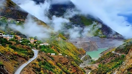 Визуальное путешествие по дороге Чалус в Иране: от деревни Аренге до болота Хасель