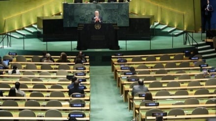 Organizata e Kombeve të Bashkuara u bë skenë e izolimit të Netanyahut; karriget bosh përballë kryeministrit izraelit