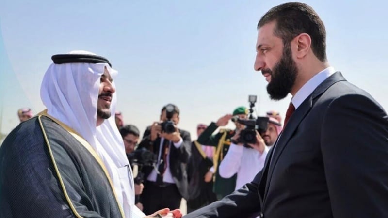 Kunjungan Al-Julani ke Arab Saudi