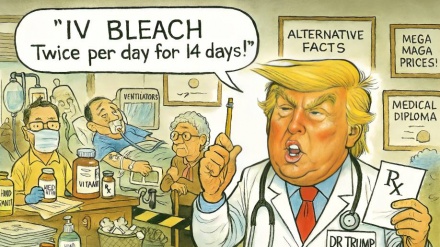 Satire politique contemporaine| Docteur Trump, Kennedy et les remèdes maison 